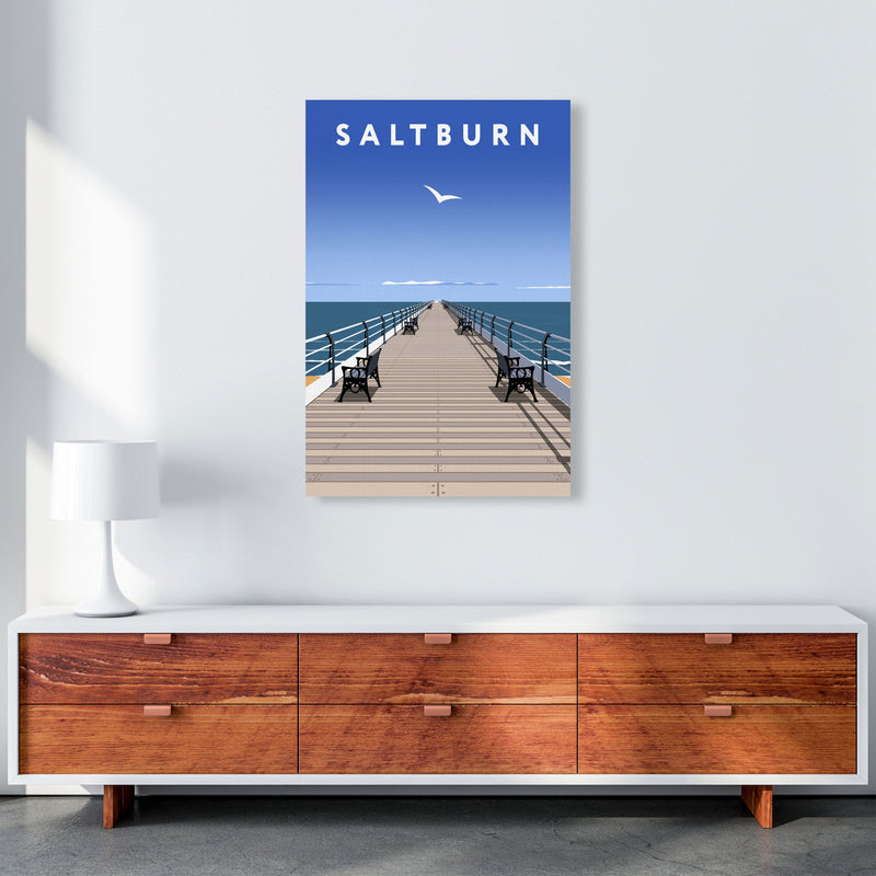 Saltburn Portrait by Richard O'Neill A1 Canvas