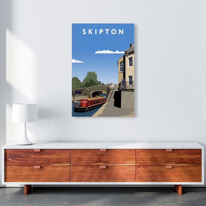 Skipton2 Portrait by Richard O'Neill A1 Canvas