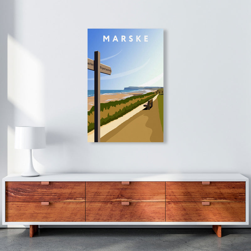 Marske Portrait by Richard O'Neill A1 Canvas