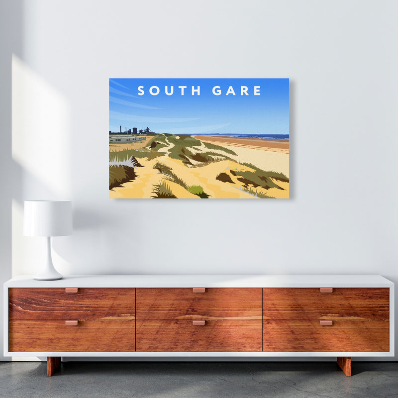 South Gare by Richard O'Neill A1 Canvas