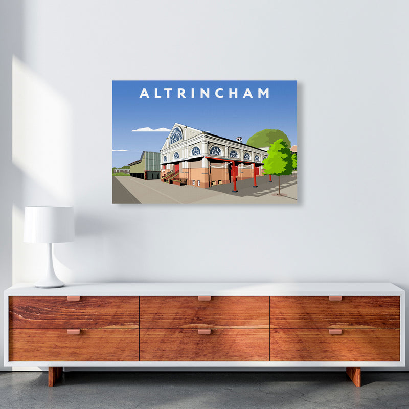 Altrincham by Richard O'Neill A1 Canvas
