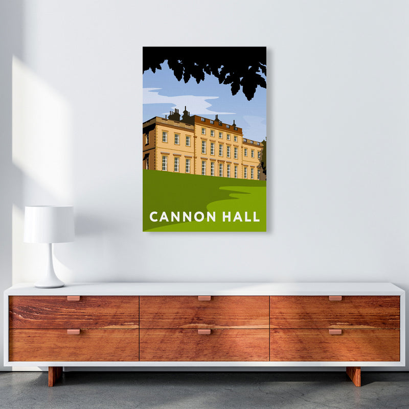 Cannon Hall Portrait by Richard O'Neill A1 Canvas
