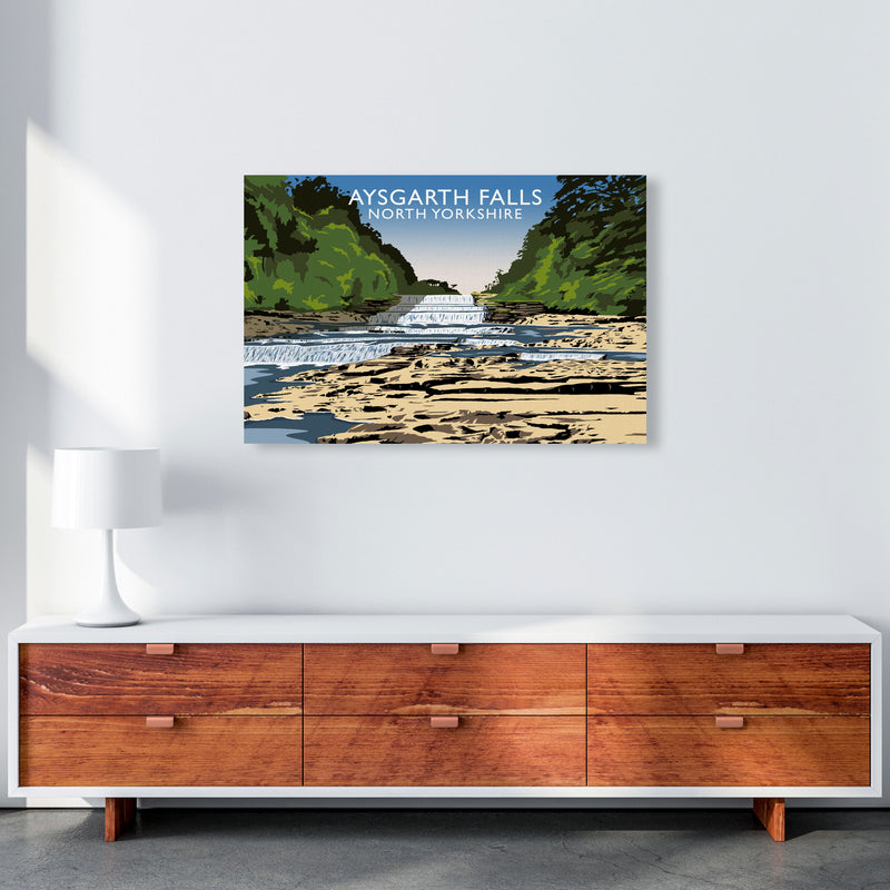 Aysgarth Falls2 by Richard O'Neill A1 Canvas