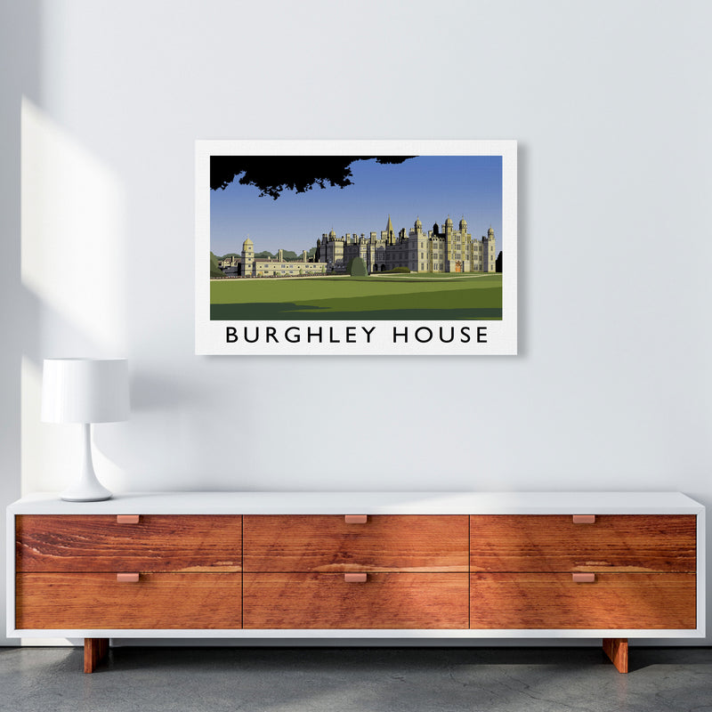 Burghley House 2 by Richard O'Neill A1 Canvas