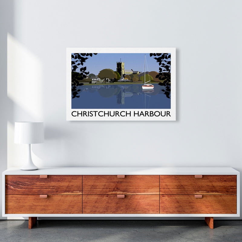 Christchurch Harbour by Richard O'Neill A1 Canvas