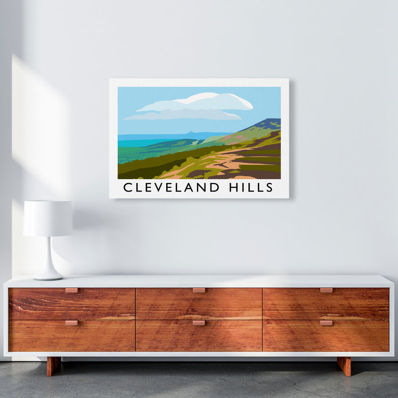 Cleveland Hills by Richard O'Neill A1 Canvas