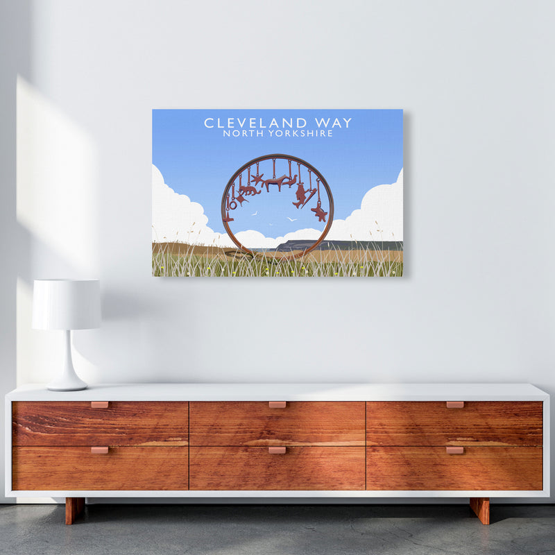 Cleveland Way by Richard O'Neill A1 Canvas