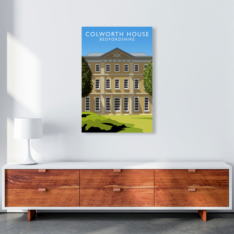 Colworth House Portrait by Richard O'Neill A1 Canvas