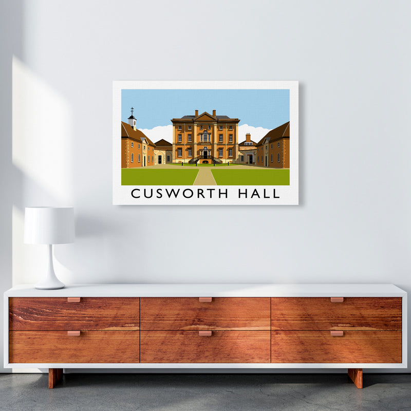Cusworth Hall Art Print by Richard O'Neill A1 Canvas