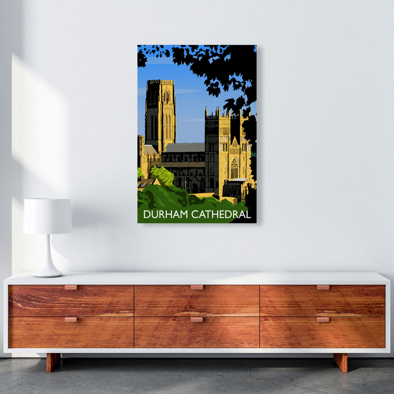 Durham Cathedral Portrait by Richard O'Neill A1 Canvas
