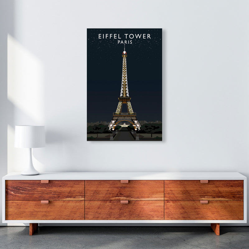 Eiffel Tower Night by Richard O'Neill A1 Canvas