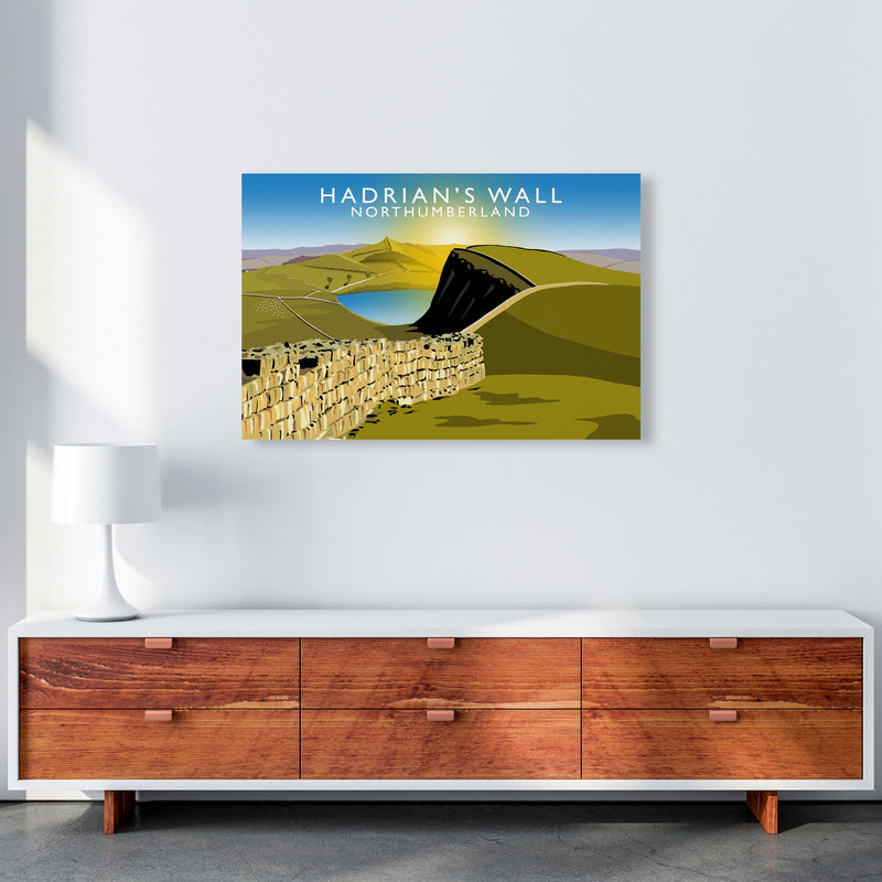 Hadrians Wall by Richard O'Neill A1 Canvas