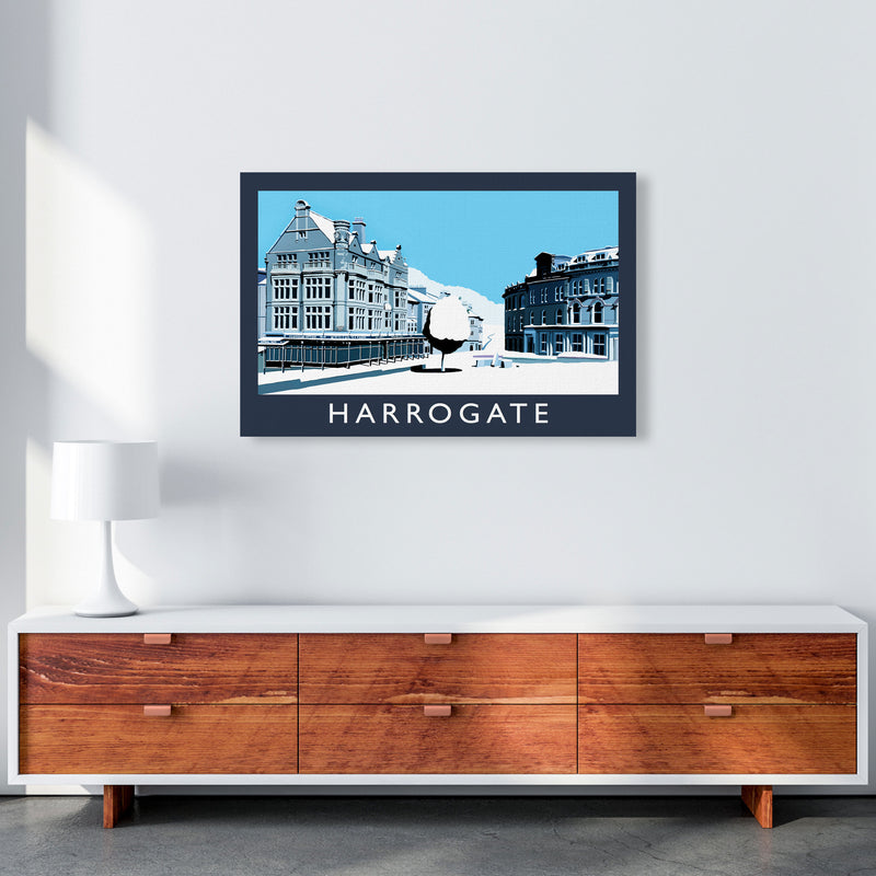 Harrogate Travel Art Print by Richard O'Neill, Framed Wall Art A1 Canvas