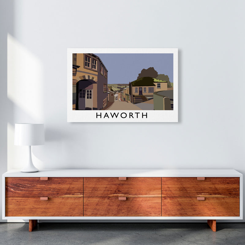 Haworth Framed Digital Art Print by Richard O'Neill A1 Canvas