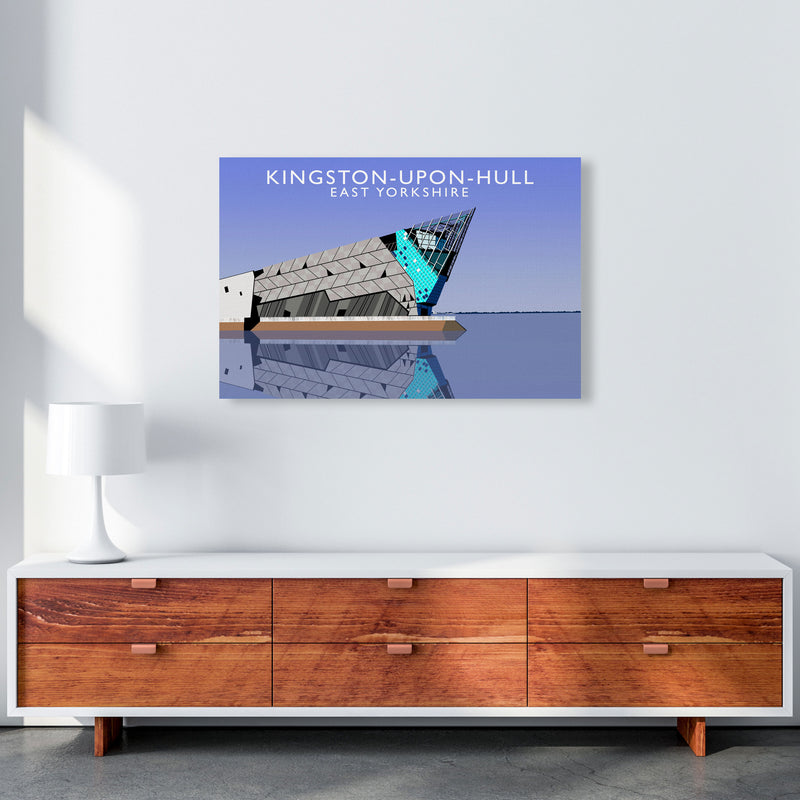 Kingston-Upon-Hull East Yorkshire Travel Art Print by Richard O'Neill A1 Canvas