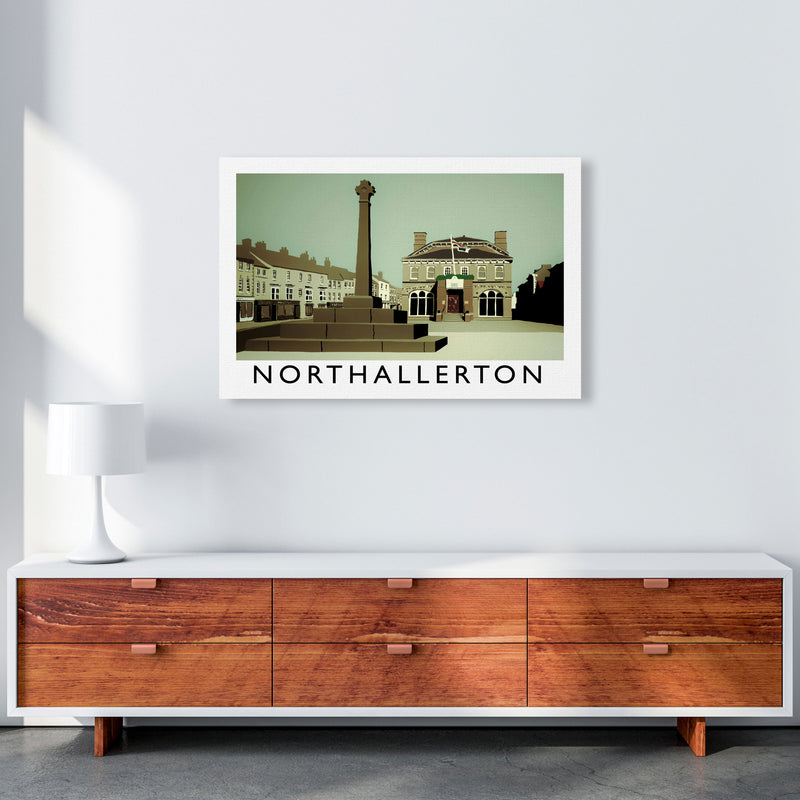 Northallerton Framed Digital Art Print by Richard O'Neill A1 Canvas