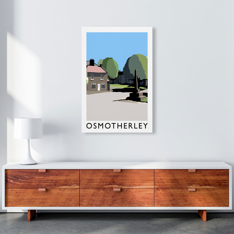 Osmotherley Travel Art Print by Richard O'Neill, Framed Wall Art A1 Canvas