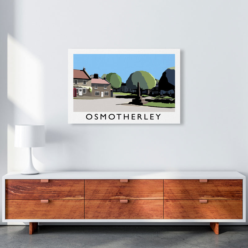 Osmotherley Travel Art Print by Richard O'Neill, Framed Wall Art A1 Canvas