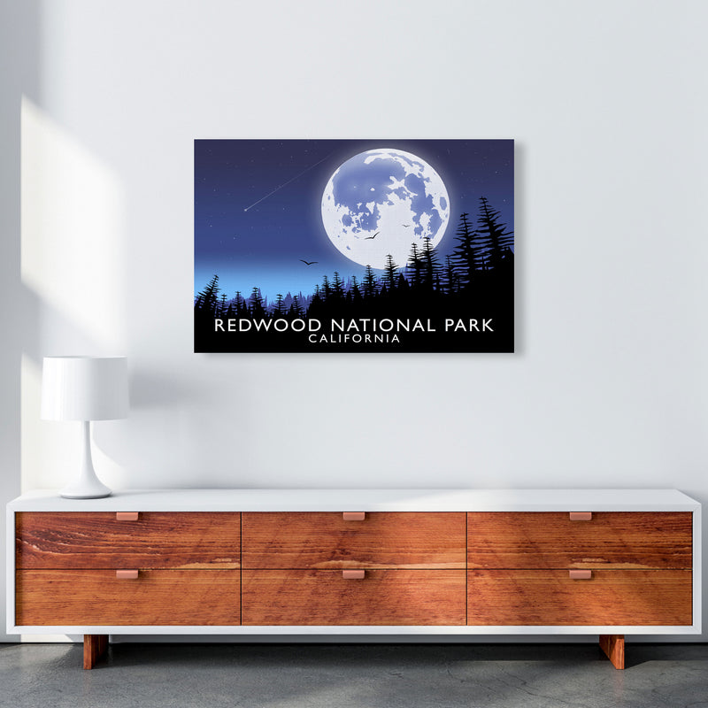 Redwood National Park California Travel Art Print by Richard O'Neill A1 Canvas