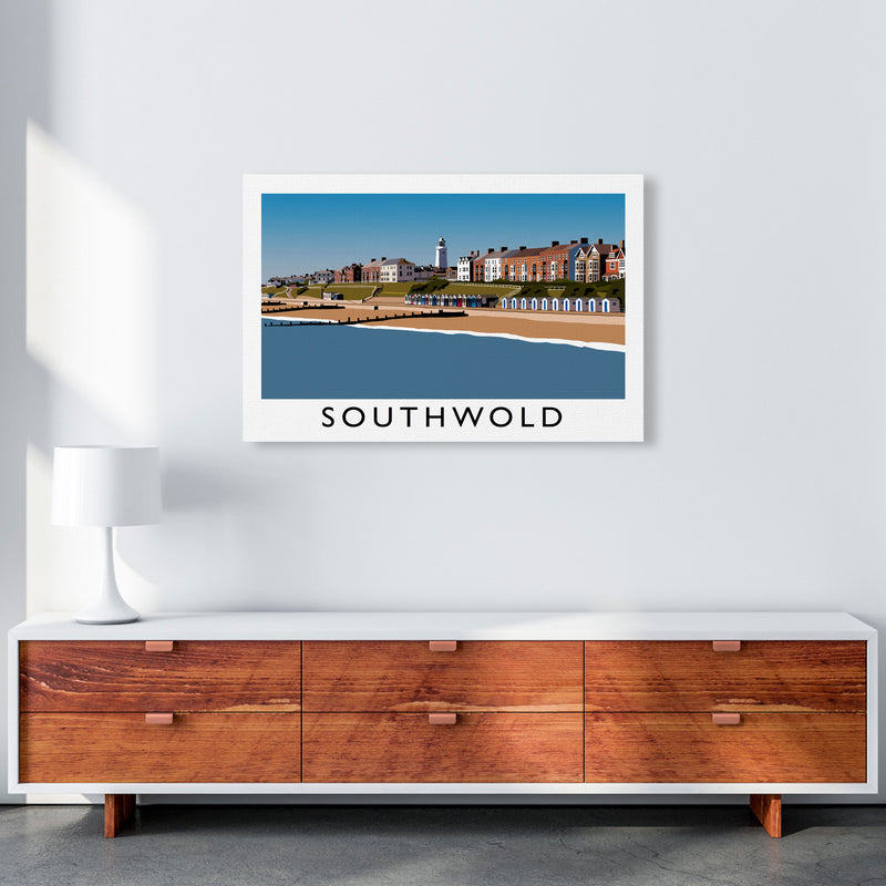 Southwold Framed Digital Art Print by Richard O'Neill A1 Canvas