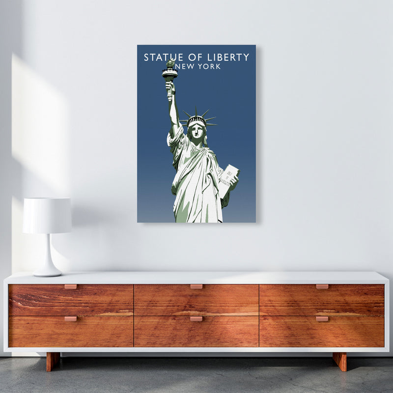 Statue of Liberty New York Art Print by Richard O'Neill A1 Canvas