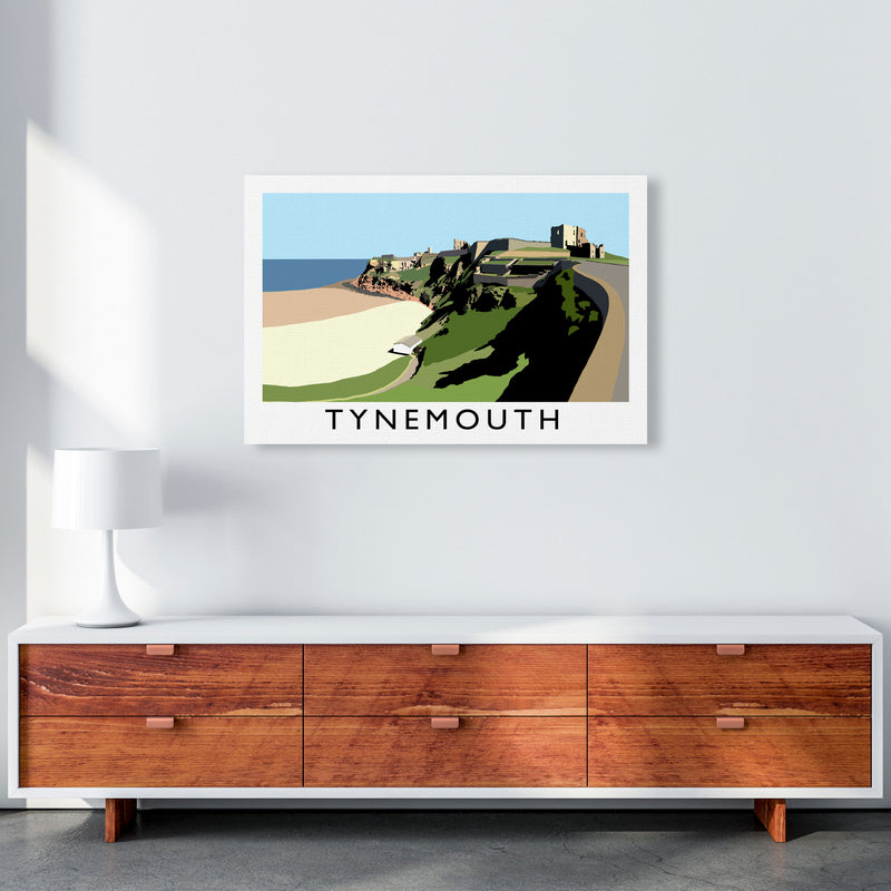 Tynemouth Framed Digital Art Print by Richard O'Neill A1 Canvas