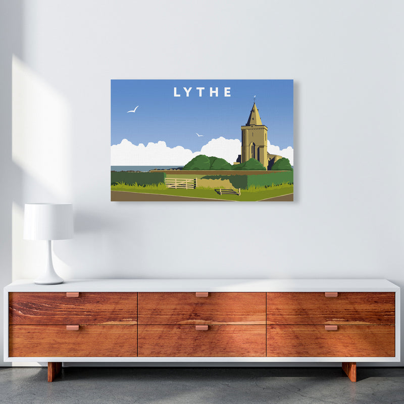 Lythe Framed Digital Art Print by Richard O'Neill A1 Canvas