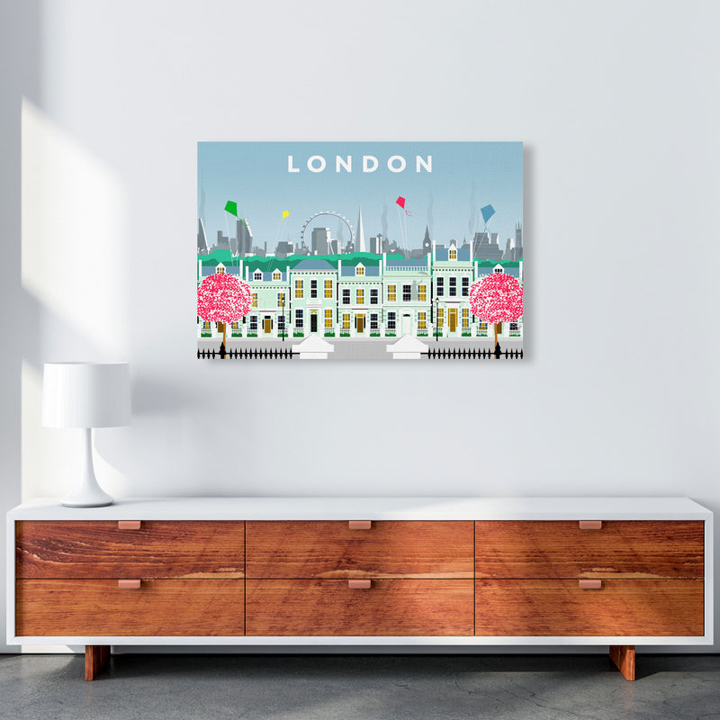 London Cherry Tree Lane by Richard O'Neill A1 Canvas