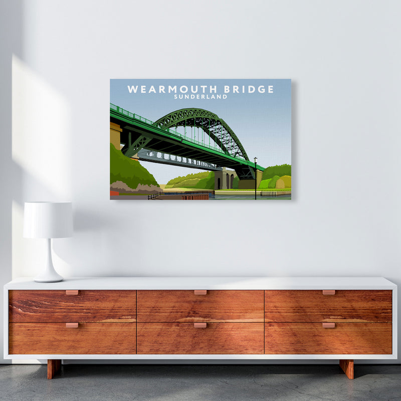Wearmouth Bridge by Richard O'Neill A1 Canvas
