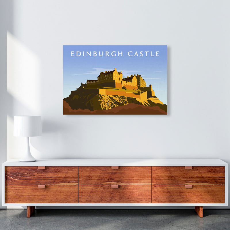 Edinburgh Castle Art Print by Richard O'Neill A1 Canvas