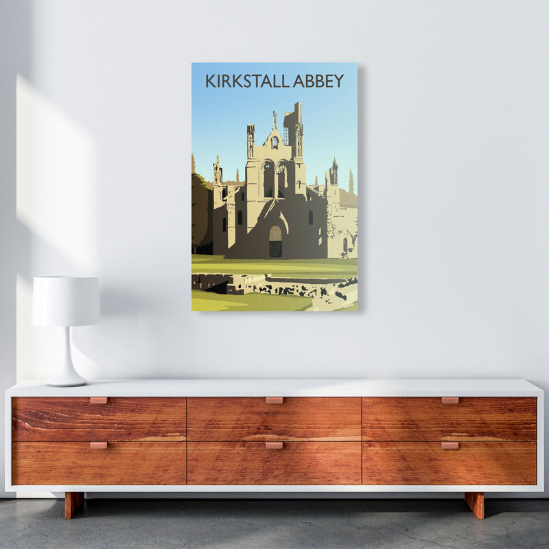 Kirkstall Abbey portrait by Richard O'Neill A1 Canvas