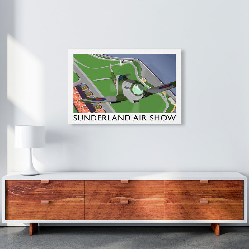 Sunderland Air Show 3 by Richard O'Neill A1 Canvas