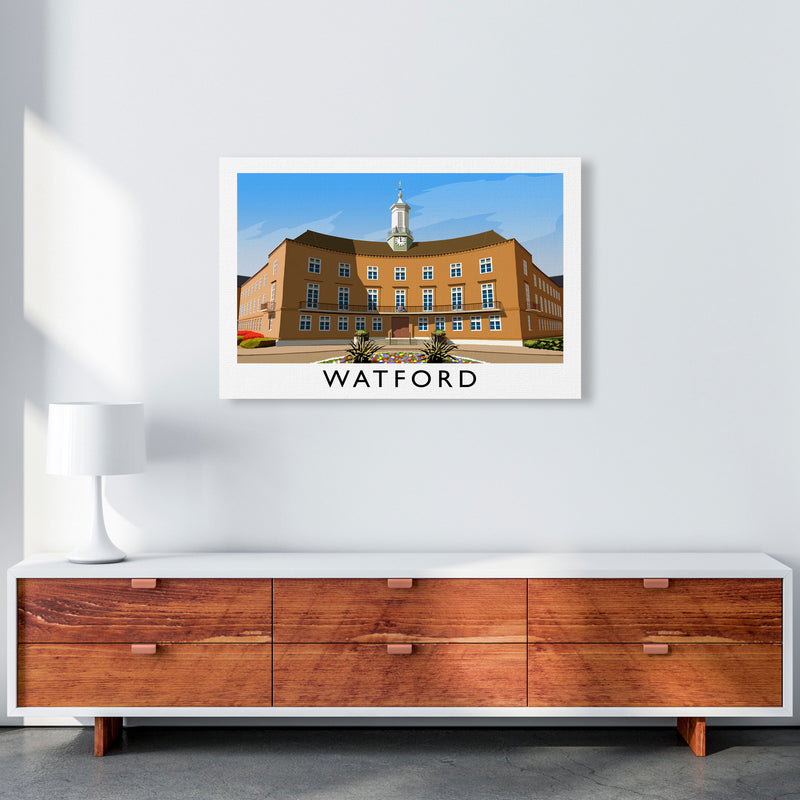 Watford by Richard O'Neill A1 Canvas