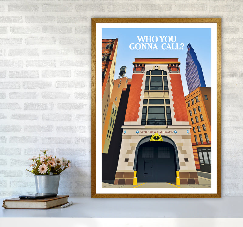 Ghostbusters Day Art Print by Richard O'Neill A1 Print Only
