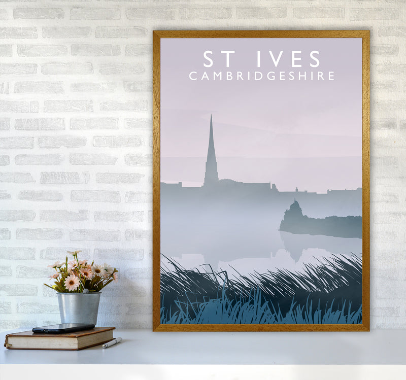 St Ives, Cambridgeshire Travel Art Print by Richard O'Neill A1 Print Only
