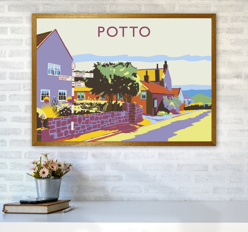 Potto Travel Art Print by Richard O'Neill A1 Print Only