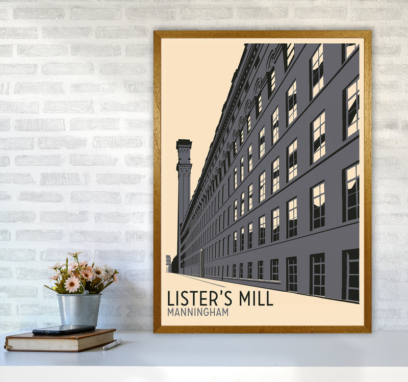 Lister's Mill, Manningham Travel Art Print by Richard O'Neill A1 Print Only