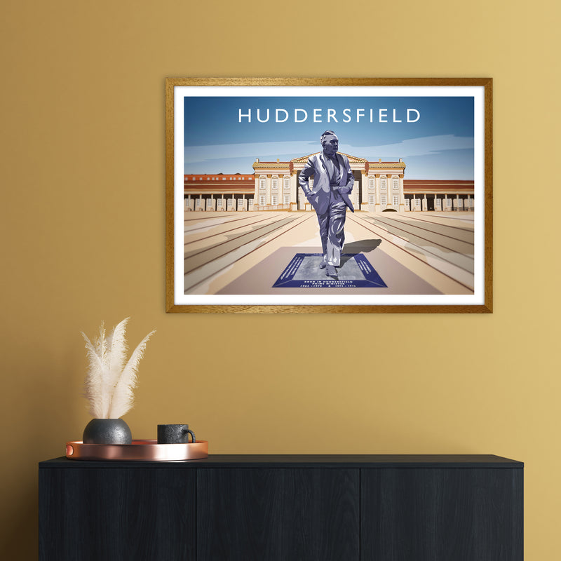 Huddersfield Travel Art Print by Richard O'Neill A1 Print Only