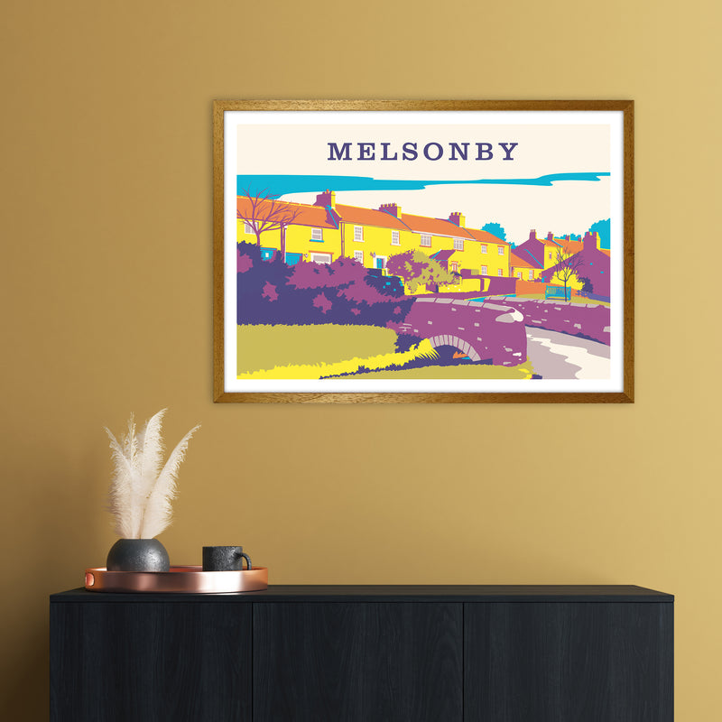 Melsonby Travel Art Print by Richard O'Neill A1 Print Only
