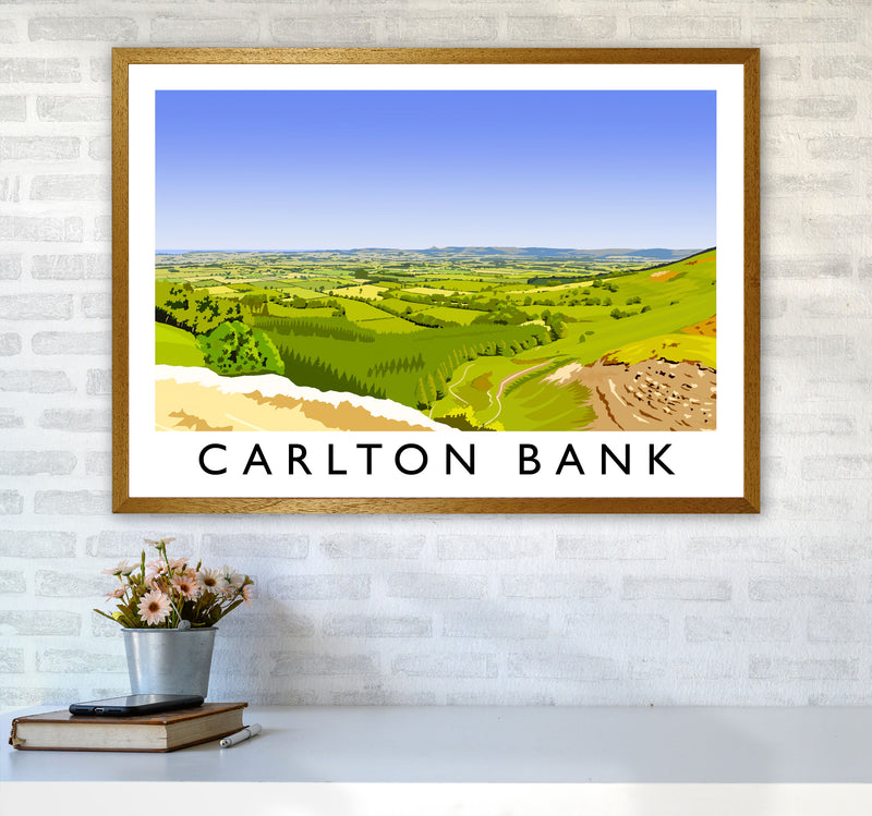 Carlton Bank Travel Art Print by Richard O'Neill A1 Print Only