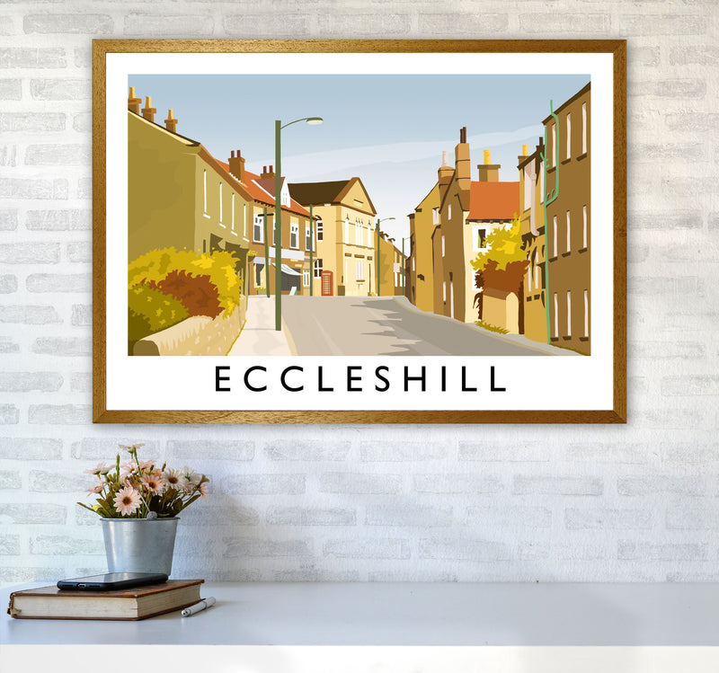Eccleshill Travel Art Print by Richard O'Neill A1 Print Only