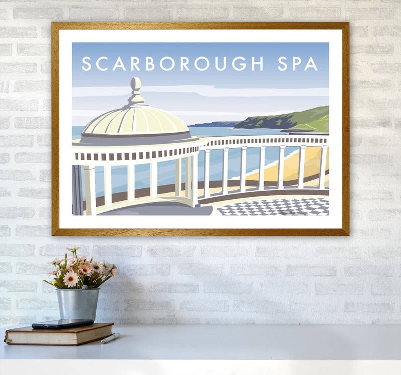 Scarborough Spa Travel Art Print by Richard O'Neill A1 Print Only