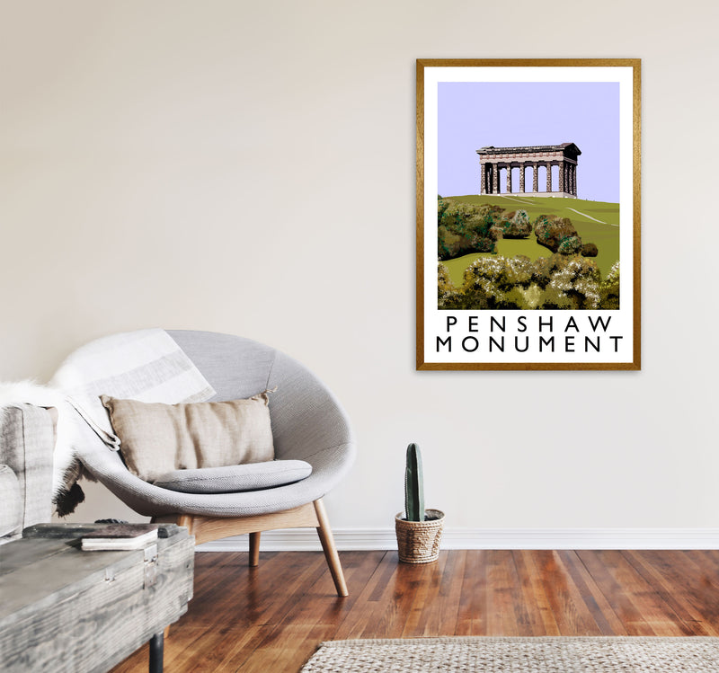 Penshaw Monument Art Print by Richard O'Neill A1 Print Only