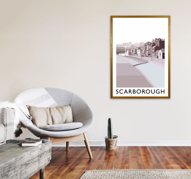 Scarborough Art Print by Richard O'Neill A1 Print Only