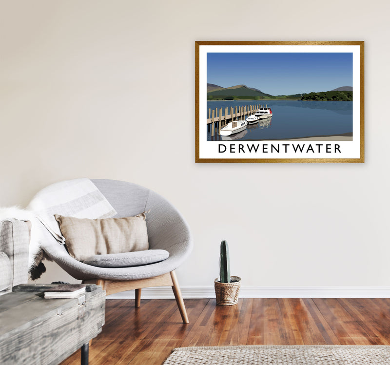 Derwent Water by Richard O'Neill A1 Print Only