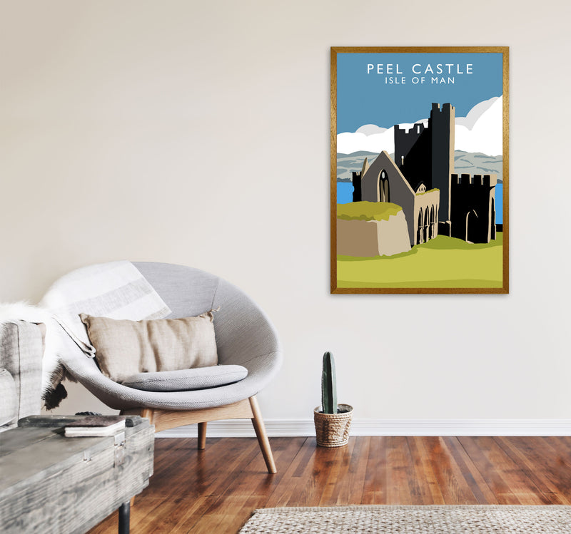Peel Castle by Richard O'Neill A1 Print Only