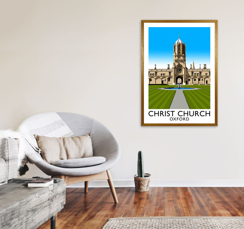 Christ Church Oxford by Richard O'Neill A1 Print Only