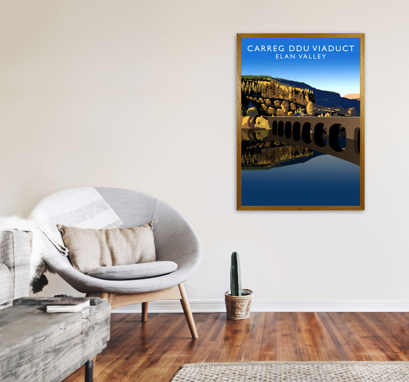 Carreg Ddu Viaduct by Richard O'Neill A1 Print Only