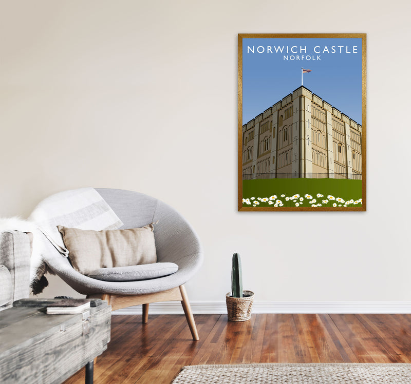 Norwich Castle by Richard O'Neill A1 Print Only