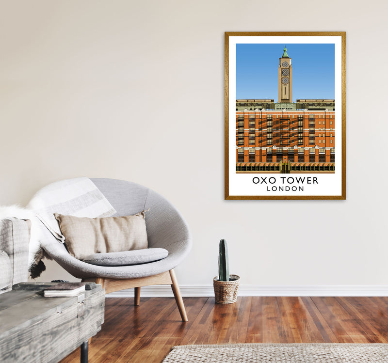 Oxo Tower by Richard O'Neill A1 Print Only